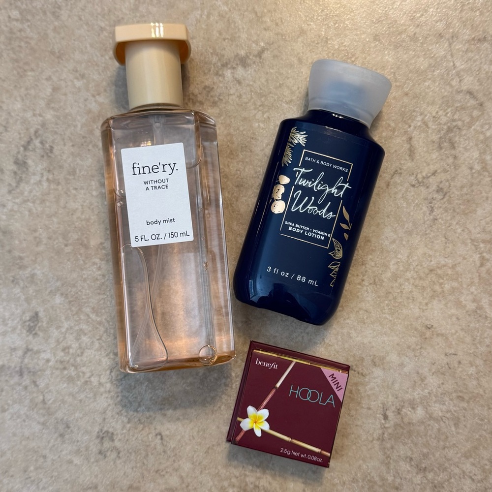Beauty Bundle- Body mist, Lotion and Bronzer